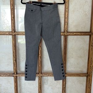 NWOT Banana Republic Sloan pants with side buttons.